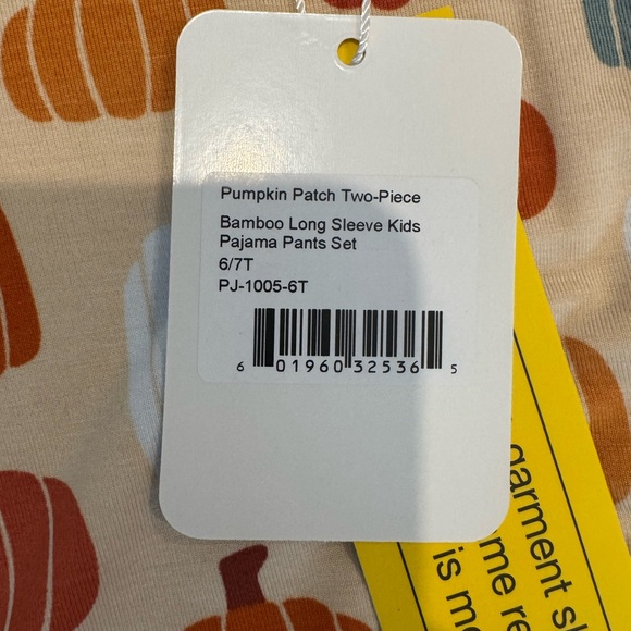 Emerson and Friends “Pumpkin Patch” Kids Pajamas - Picture 5 of 5